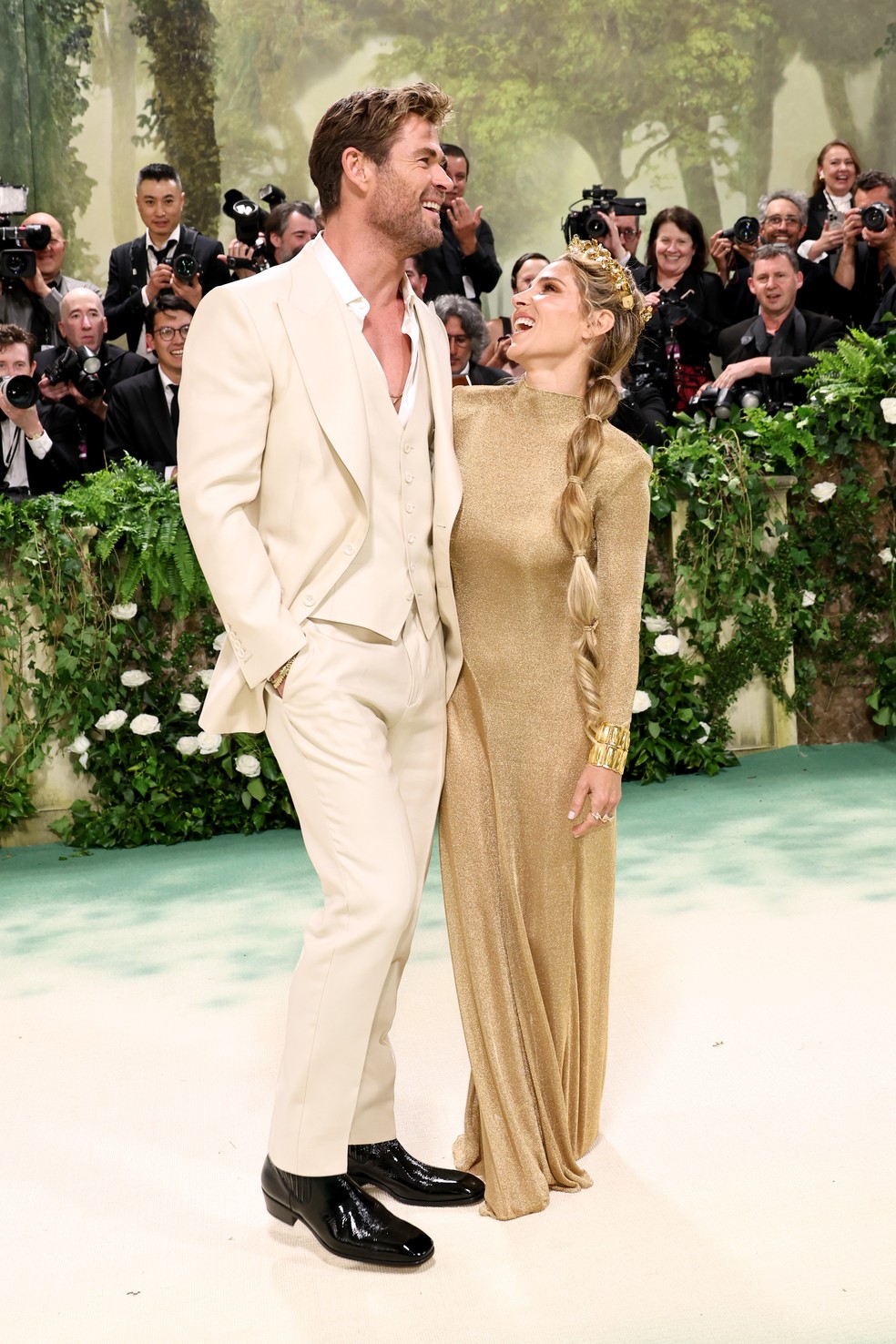 Chris Hemsworth e Elsa Pataky — Foto: Getty Images