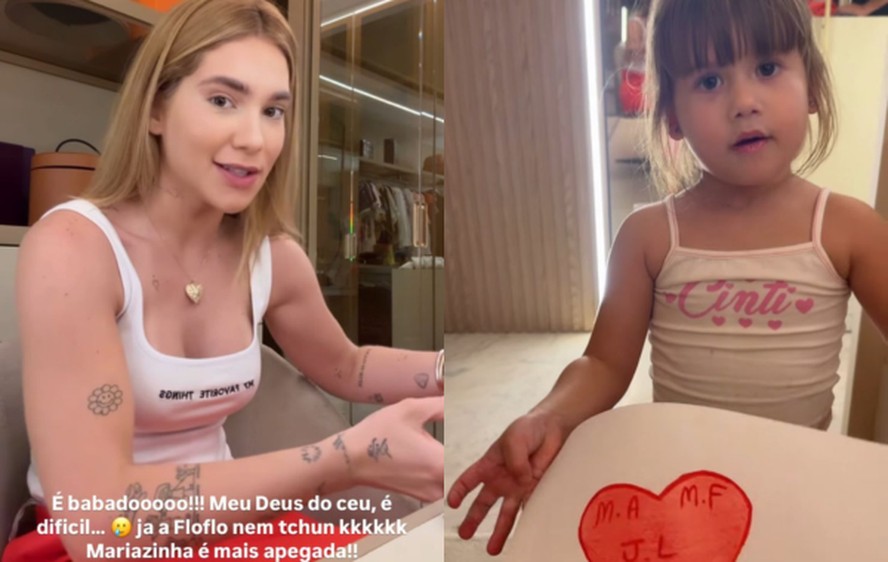 Maria Alice chora ao saber que Virginia vai viajar a trabalho, e  influenciadora desabafa