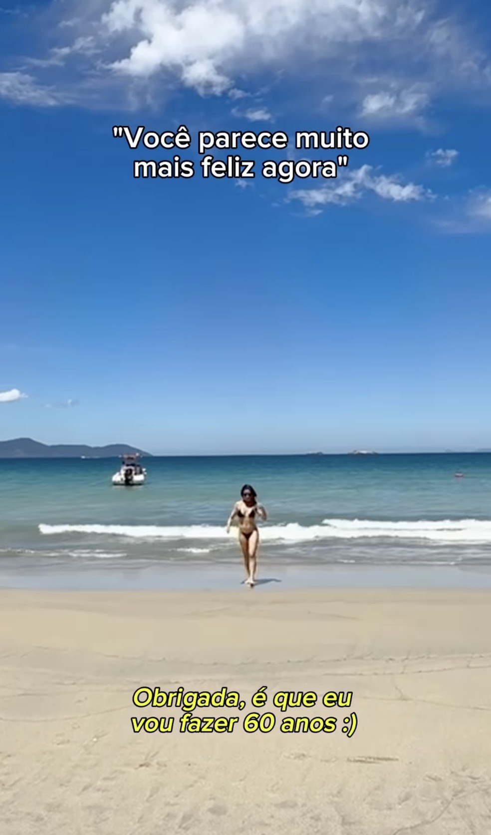 Ana Paula Padrão diz que é mais feliz porque vai fazer 60 anos — Foto: Reprodução/Instagram