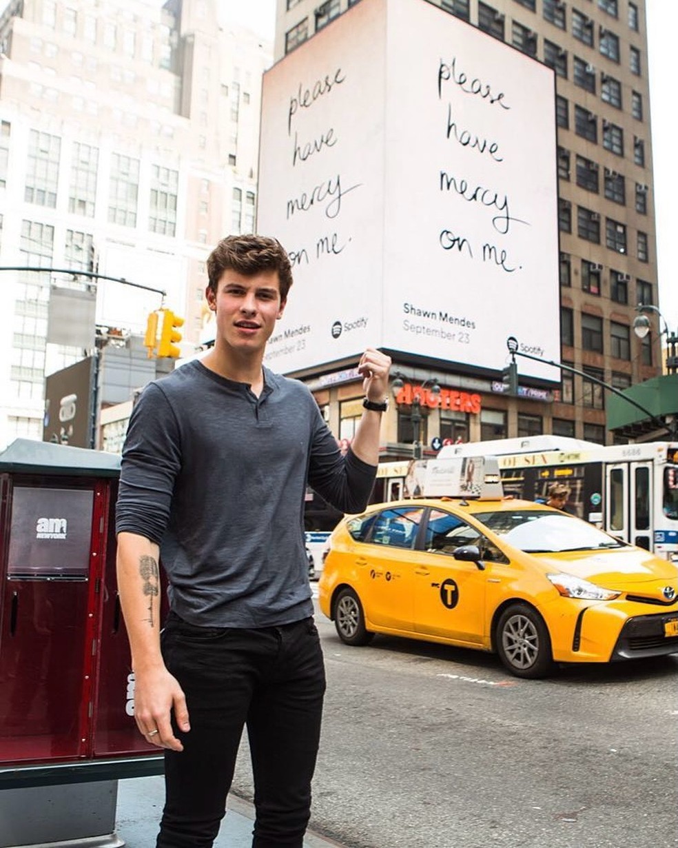 Shawn Mendes na era 'Illuminate' em 2016 — Foto: Reprodução/Instagram