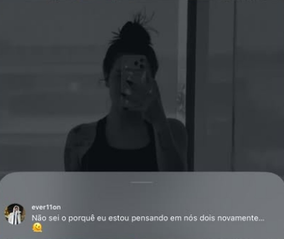 Arrependimento? Everton Cebolinha, do Flamengo, deixa recado nas redes da ex-mulher — Foto: Reprodução/Instagram