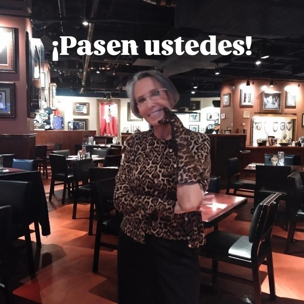 Florinda Meza, a eterna Dona Florinda de 'Chaves', completa 77 anos e cita o Brasil em seu bordão — Foto: Reprodução/Instagram