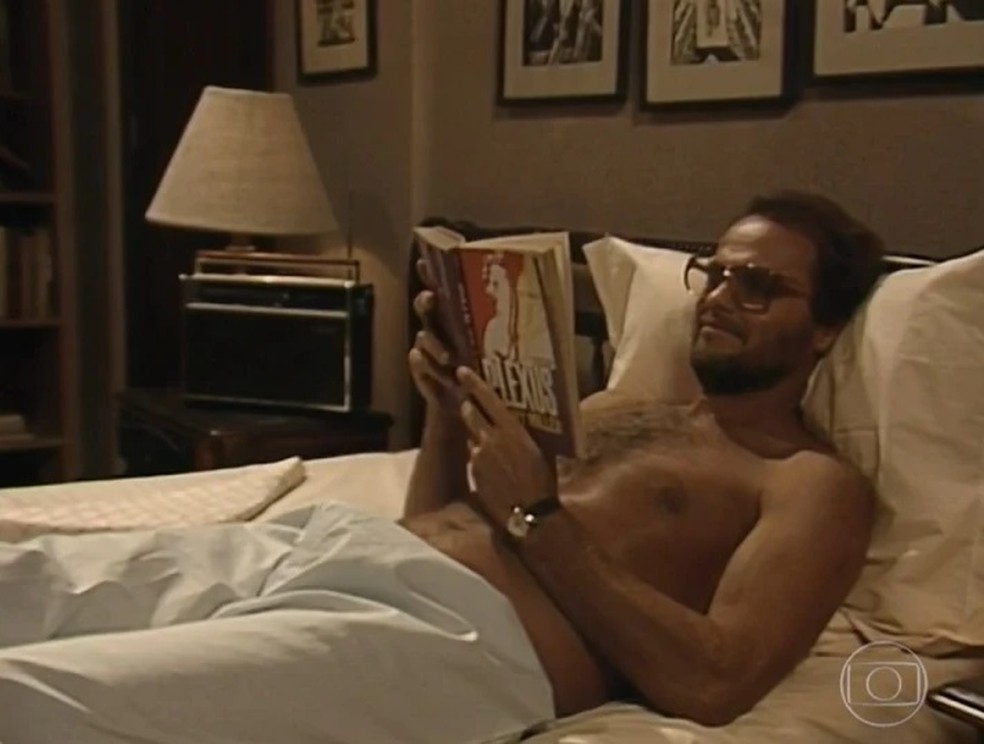 Kadu Moliterno em 'Anos Rebeldes' (Globo, 1992) — Foto: TV Globo