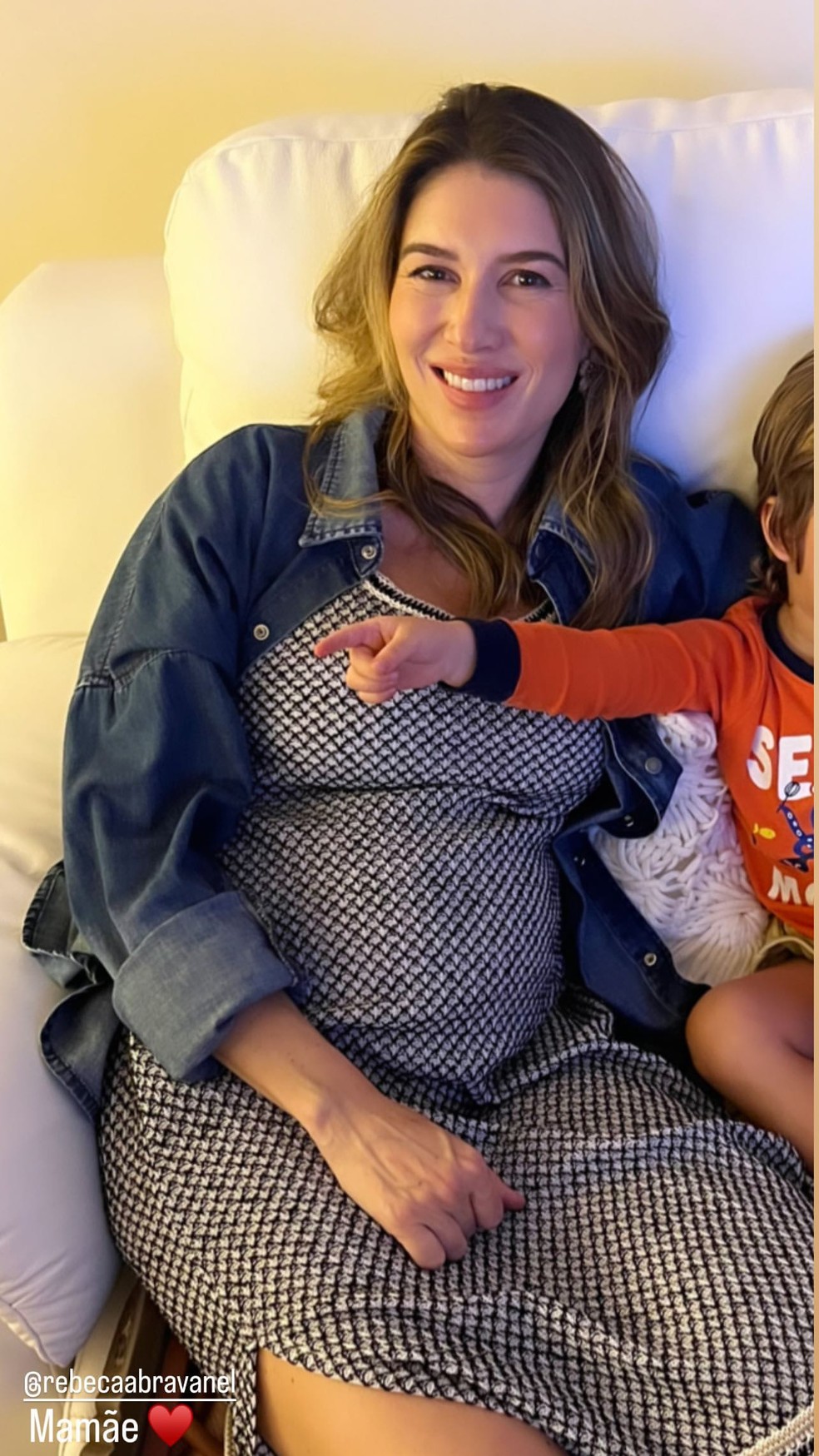Nasce Benjamin, filho de Rebeca Abravanel e Alexandre Pato