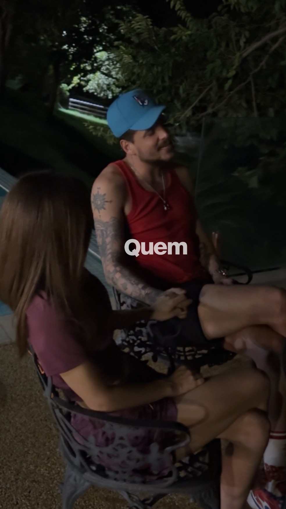 Maiara e Fabricio Fiori — Foto: Reprodução