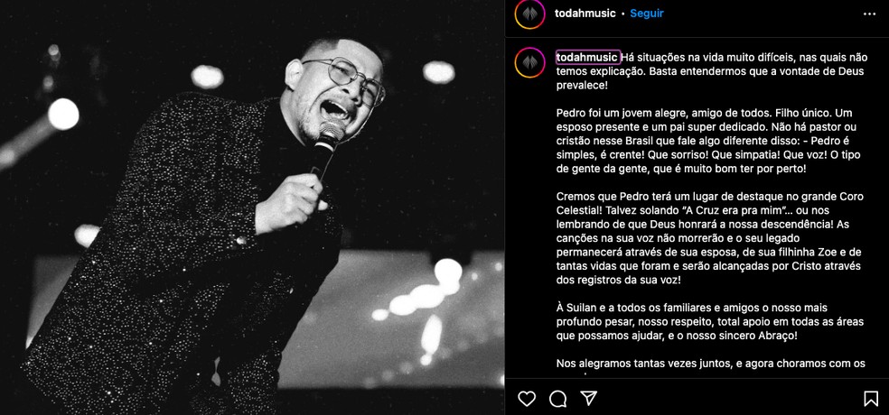 Morto após passar mal em show, cantor gospel Pedro Henrique anunciou  lançamento de música horas antes: 'Muita expectativa