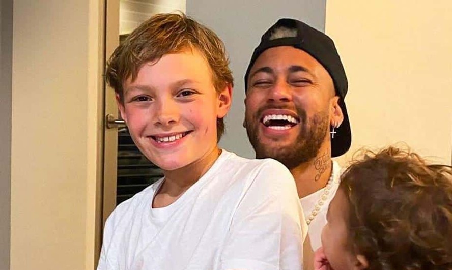 Neymar recebe mensagem de apoio do filho Davi Lucca após derrota do Santos