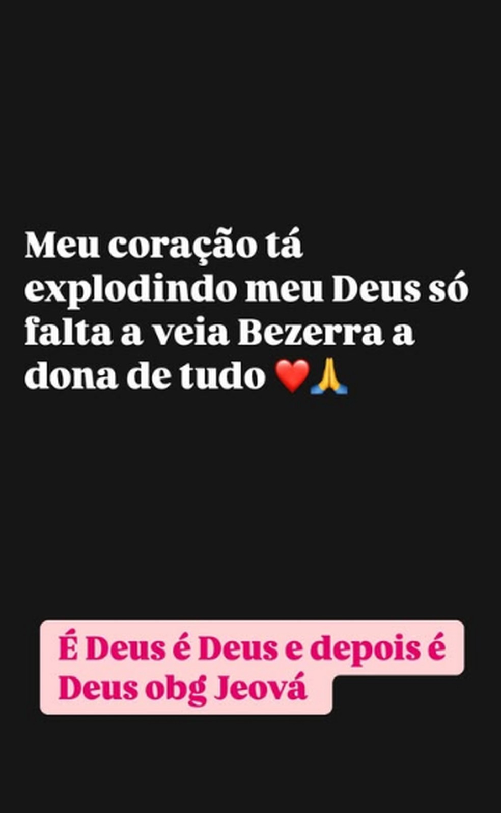 Dayanne Bezerra mostra primeiro contato com a mãe e a irmã — Foto: Reprodução/Instagram