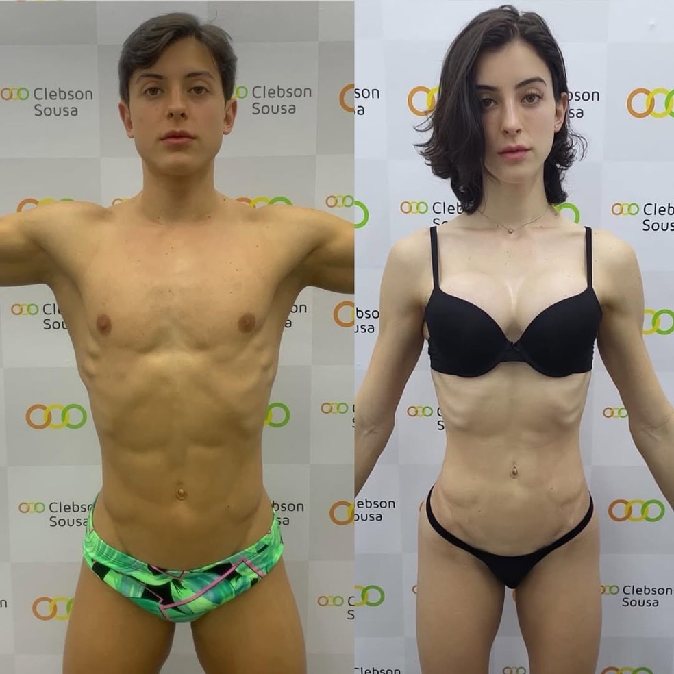 Bella Longuinho mostra resultado após transição: 'Não é só físico, é mental' — Foto: Reprodução/ Instagram