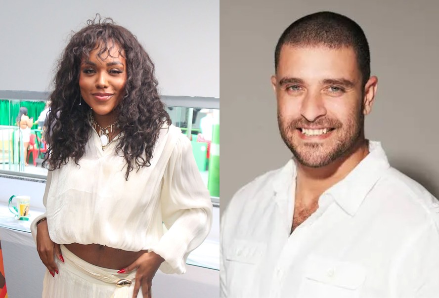 Apontada novo affair de Diogo Nogueira, Wic Tavares esclarece relação com sambista