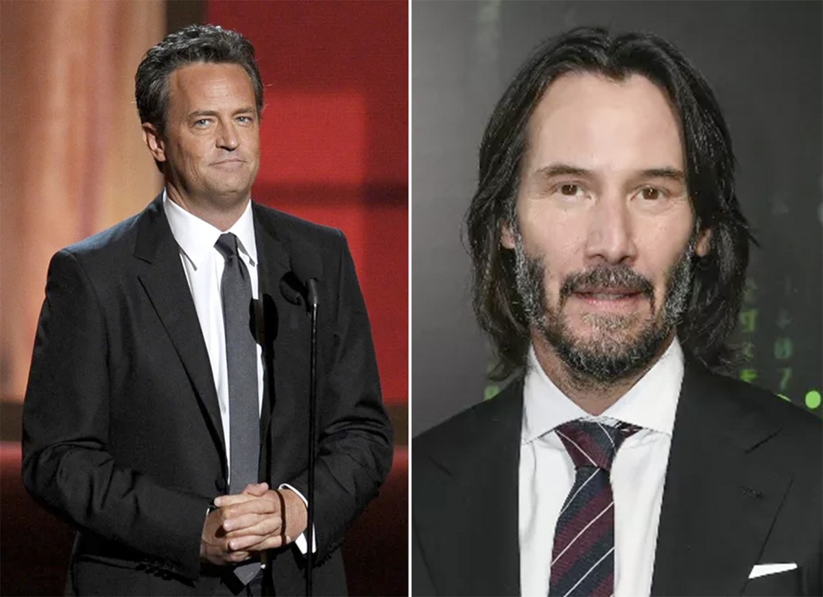 Matthew Perry queria resolver 'briga' com Keanu Reeves antes de morrer ...