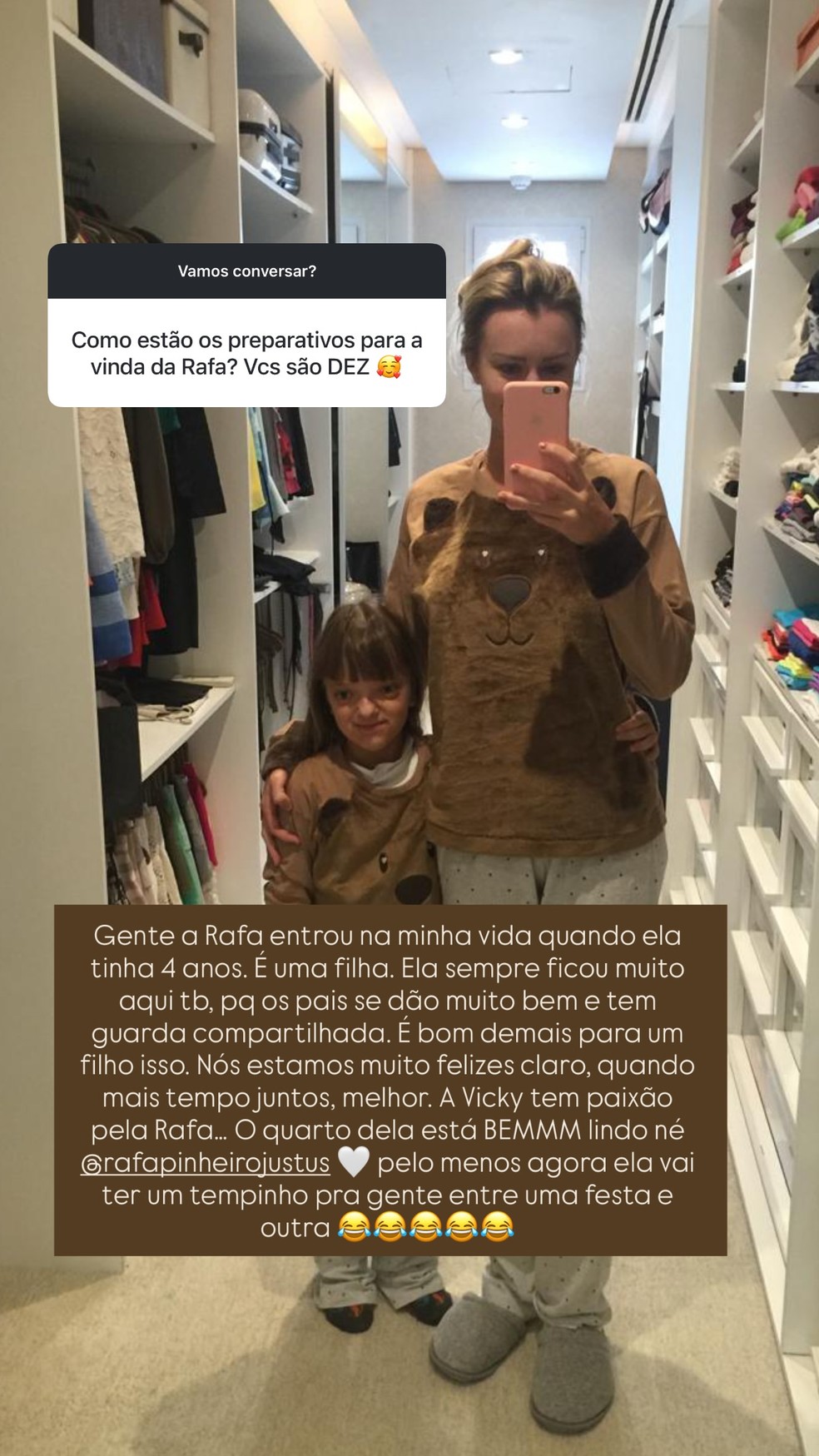 Story de Ana Paula Siebert — Foto: Reprodução/Instagram