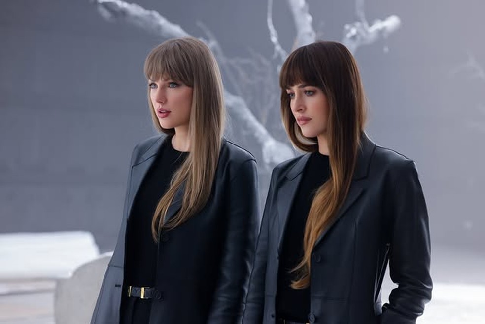 Taylor Swift e Dakota Johnson — Foto: Reprodução/Instagram