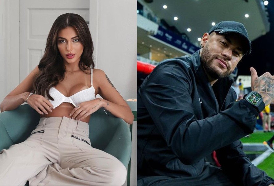 Fernanda Campos e Neymar