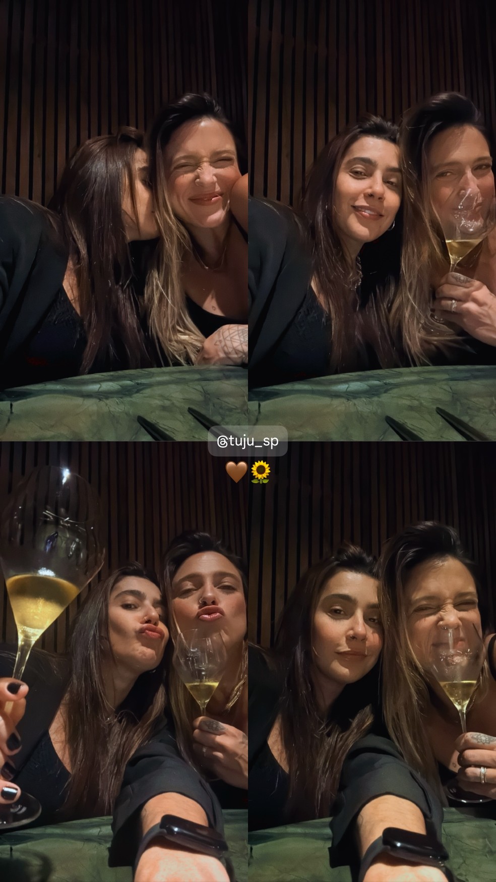 Lauana Prado e a noiva, Tati Dias, celebram aniversário do romance em ...