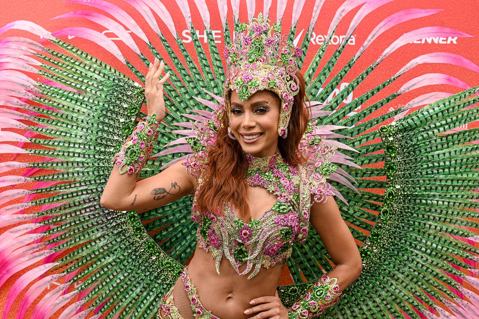 Anitta apresenta o Bloco da Poderosa no Rio de Janeiro  Foto: Marcelo S Barretto/AgNews
