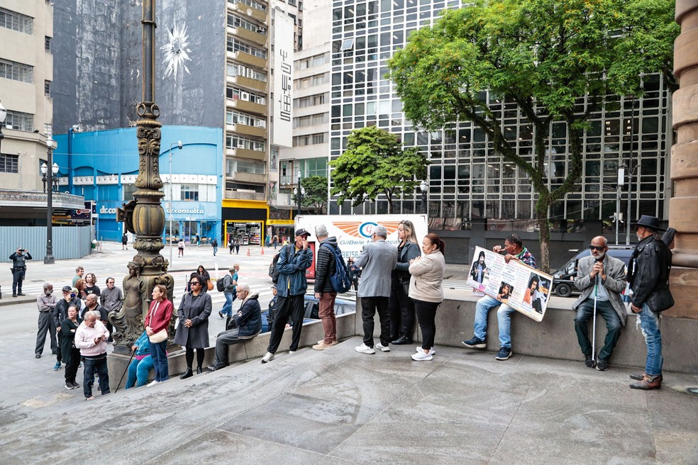 Velório de Benito — Foto: Van Campos/AgNews