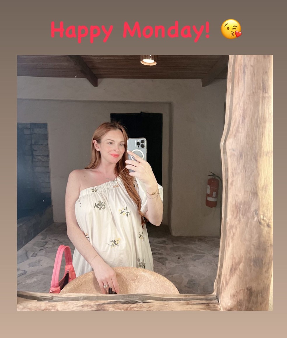 Lindsay Lohan — Foto: Reprodução / Instagram 
