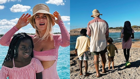 Giovanna Ewbank abre álbum de viagem a Ibiza com a família: 'Dias mais que incríveis'