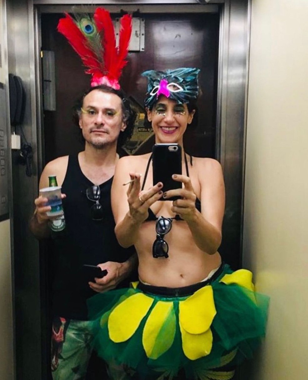 Mariana Lima e Enrique Diaz — Foto: Instagram