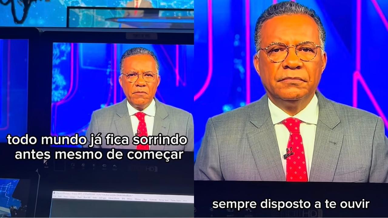 Heraldo Pereira viraliza ao receber elogios de cinegrafista | Entretenimento - Imagem 2 | QTU - Notícias