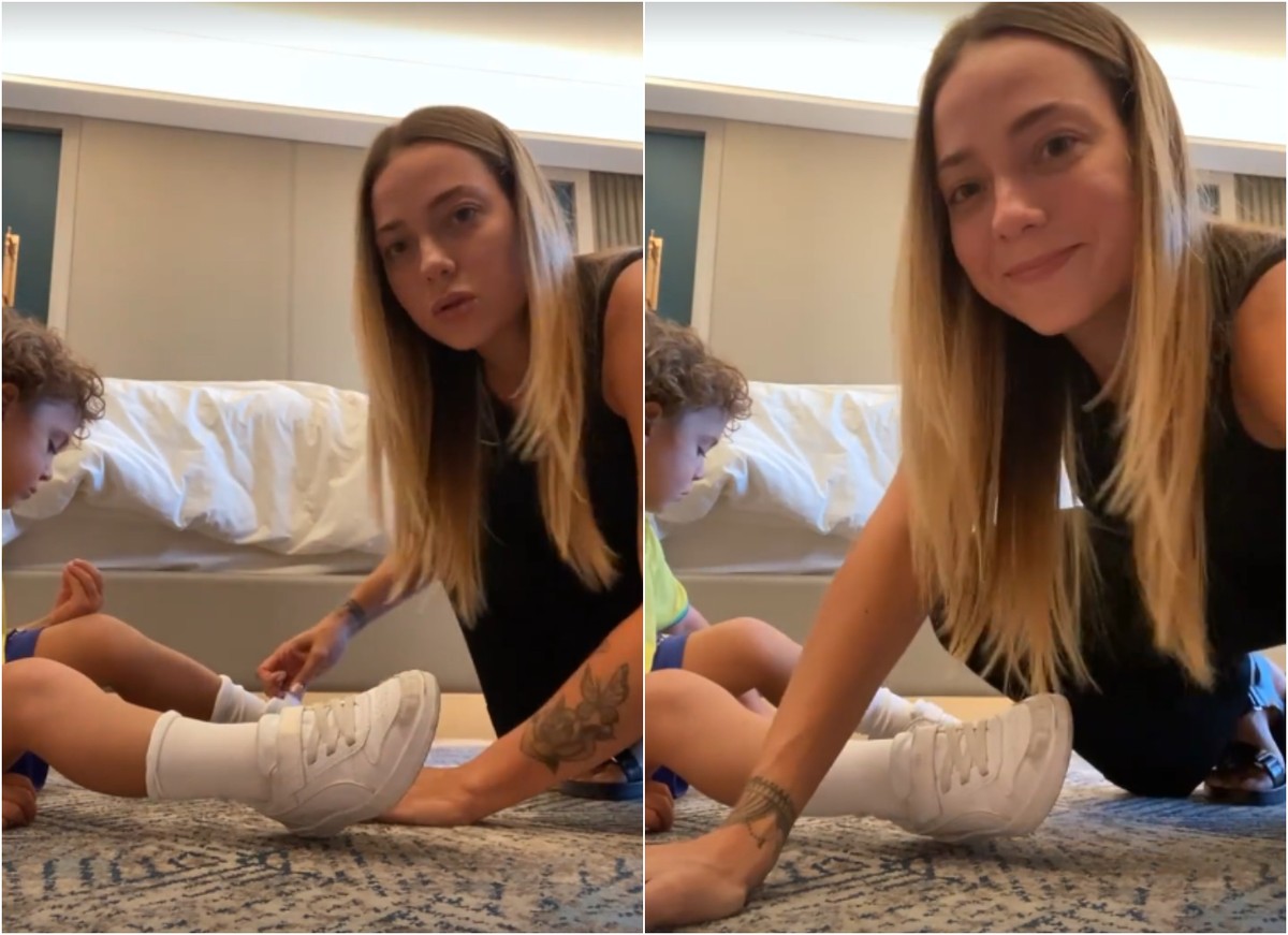 Carol Dantas fala sobre morar na Árabia Saudita com o filho: Só até o 