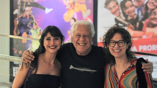 No ar na reprise de 'O Rei do Gado', Patricia Pillar e Antônio Fagundes se encontram no Rio