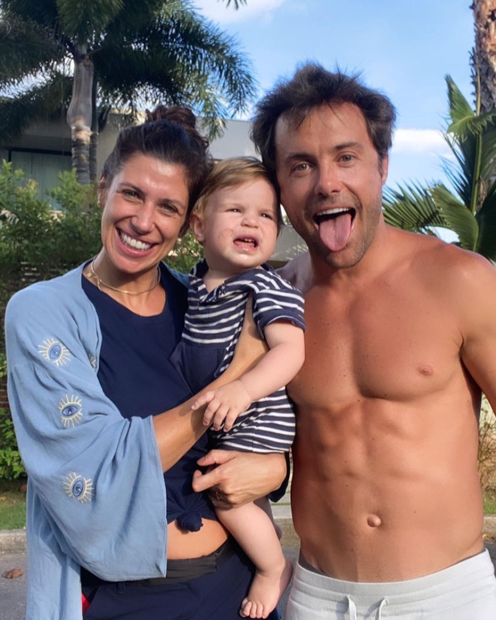 Tamara Dalcanale e Kayky Brito são pais de Kael, de 1 ano e 8 meses — Foto: Reprodução/Instagram