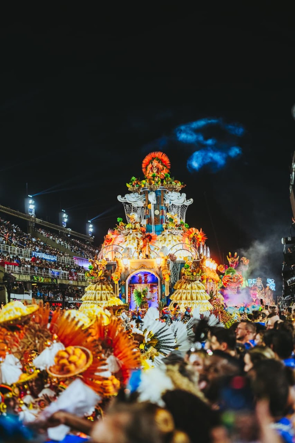 Desfile da Beija-flor no Carnaval 2026 — Foto: @RafaelStrabelli/Quem
