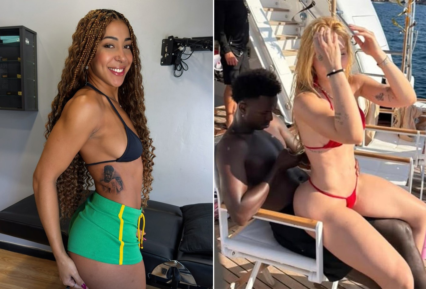 Após Virginia no colo de Vini Jr, influencer que tatuou jogador diz que fãs tentaram derrubar seu Instagram