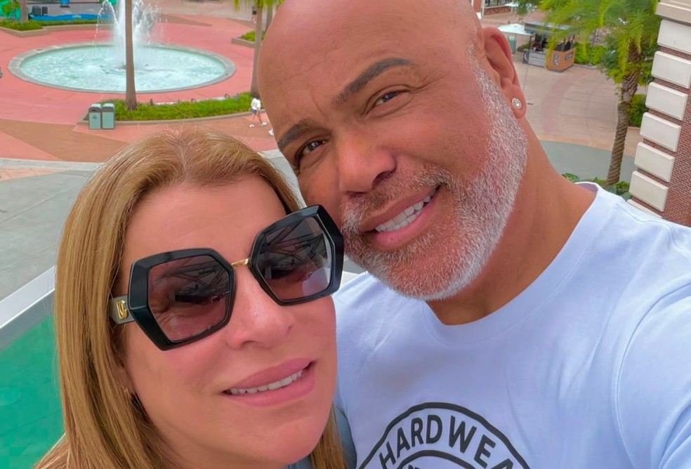 Geralda Helena e Rick Sollo — Foto: Reprodução/Instagram