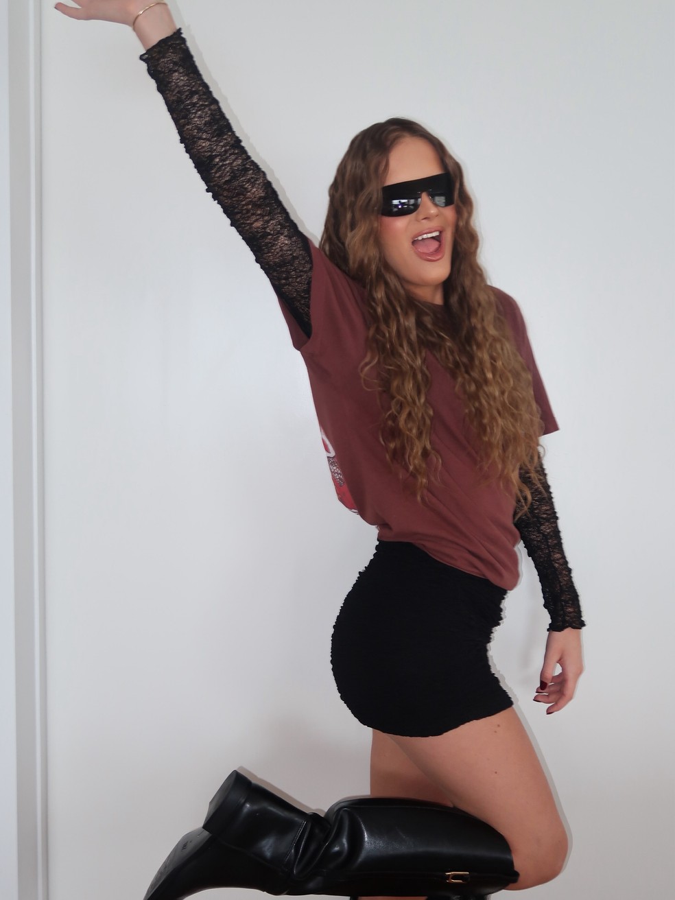 Rafa Justus mostra look para o Rock In Rio — Foto: Reprodução/Instagram