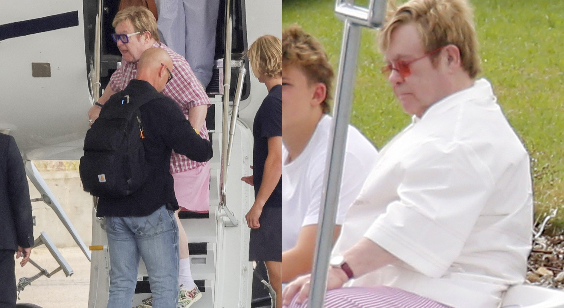 Elton John curte viagem pela Itália com marido e filhos antes de se apresentar no Rock in Rio - QTU Questões do Universo
