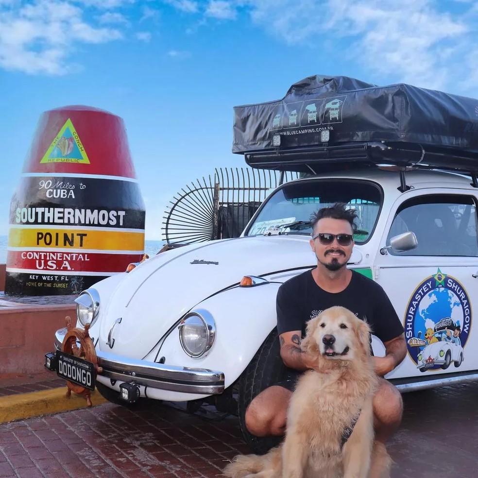 Jesse Koz e Shurastey — Foto: Reprodução/Instagram