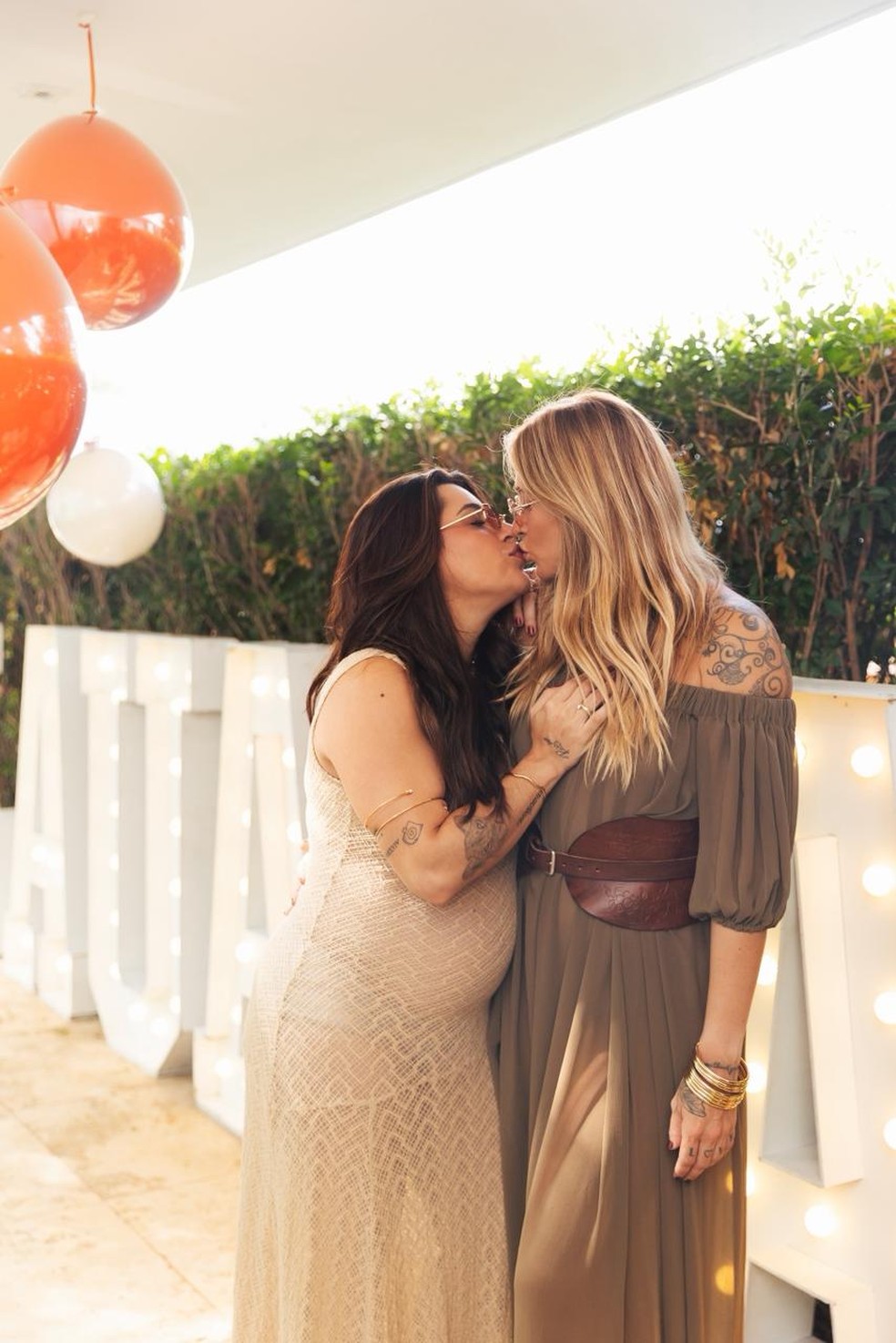 Grávida, Lauana Prado comemora aniversário de 37 anos com festão em casa — Foto: Reprodução/Instagram