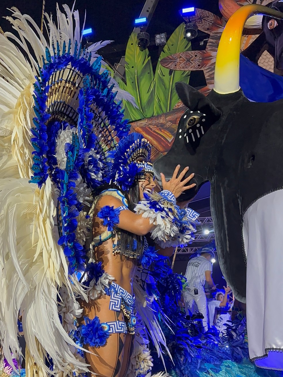 Marciele Albuquerque celebra aniversário do Boi Caprichoso — Foto: Reprodução/Instagram