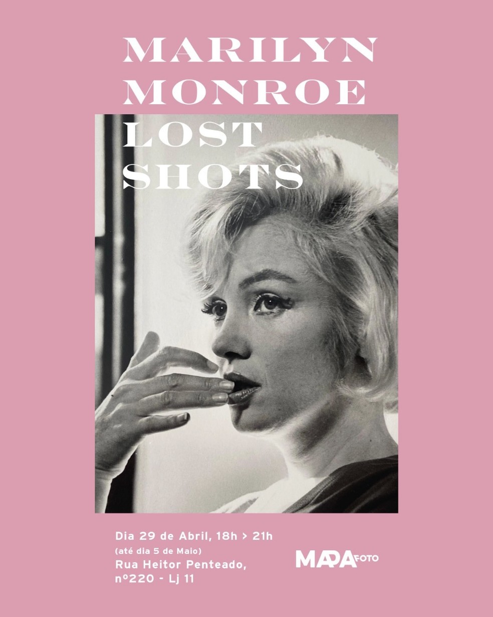 Imagens de 'Marilyn Monroe Lost Shots', último ensaio de Marilyn Monroe (1926-1962) serão expostas na MaPaFOTO, em São Paulo — Foto: Divulgação