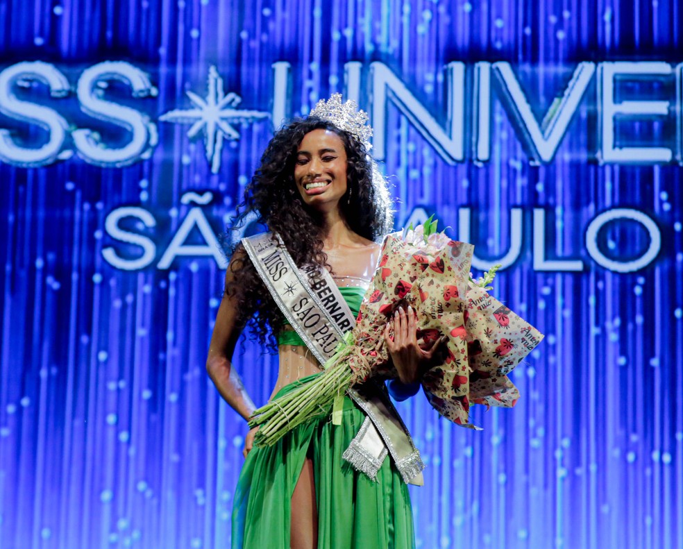 Mila Vieira, representante de So Bernardo do Campo  eleita Miss So Paulo  Foto: Van Campos/AgNews)