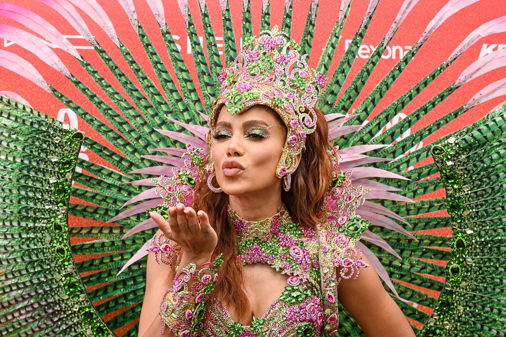 Anitta apresenta o Bloco da Poderosa no Rio de Janeiro  Foto: Marcelo S Barretto/AgNews