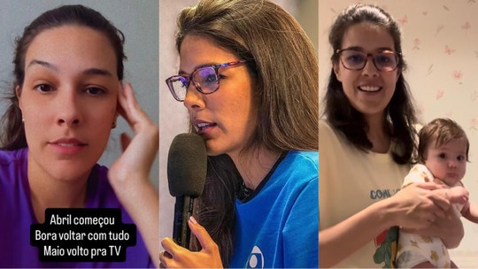 De licença-maternidade, Renata Silveira relata perrengue para acompanhar jogos de futebol De licença-maternidade, Renata Silveira relata perrengue para acompanhar jogos de futebol