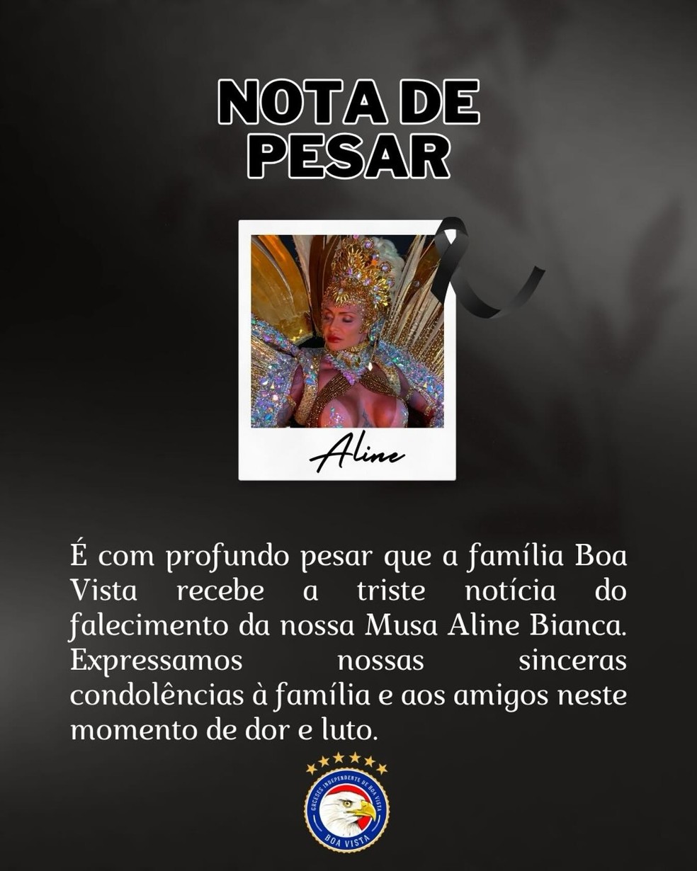Musa da Boa Vista morreu após infarto — Foto: Reprodução/Instagram