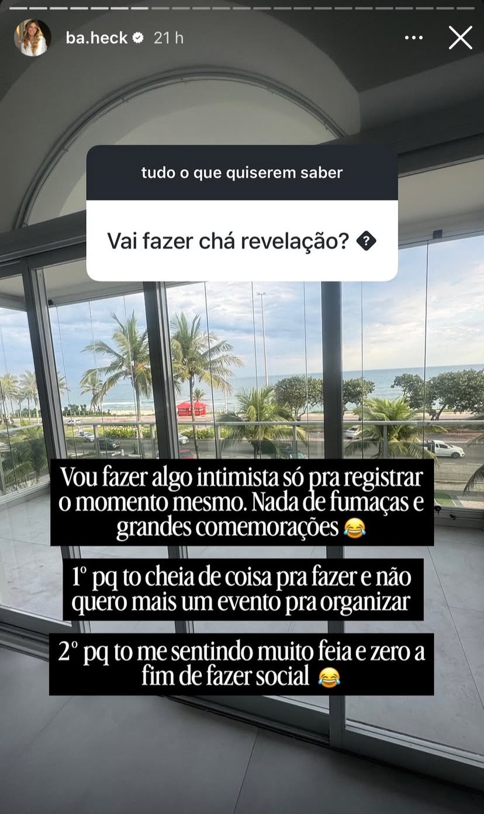 Post de Bárbara Heck — Foto: Reprodução | Instagram