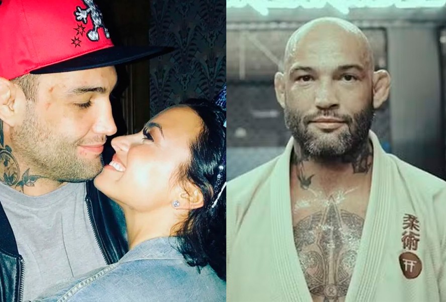 Guilherme Bomba e Demi Lovato