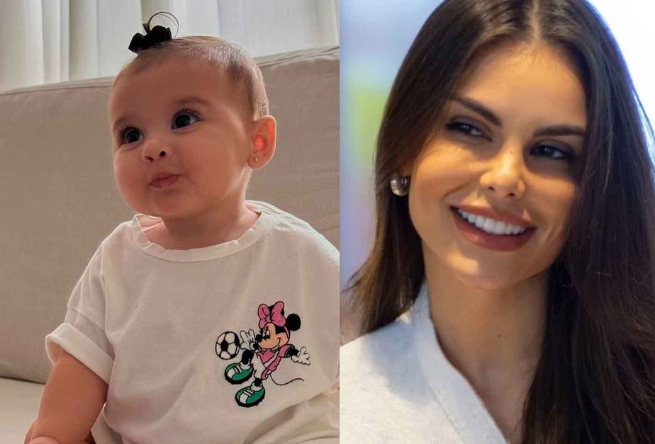 Amanda Kimberlly posta foto da filha com Neymar após desabafo sobre  'rivalidade' com Biancardi