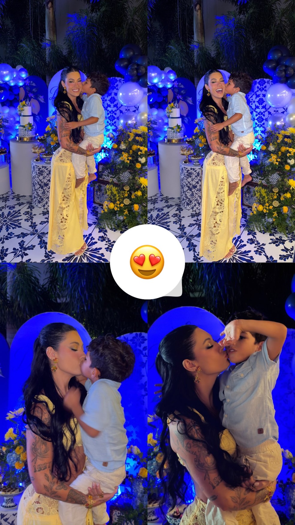 Rayane Figliuzzi e o filho, Zion — Foto: Reprodução/Instagram