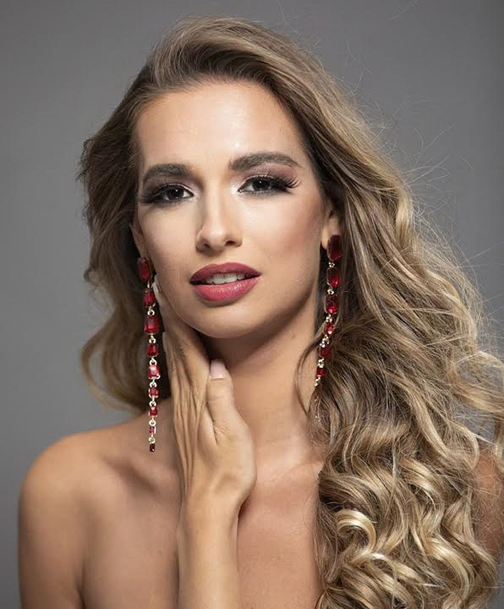 Miss Suíça, Lorena Santen — Foto: quem