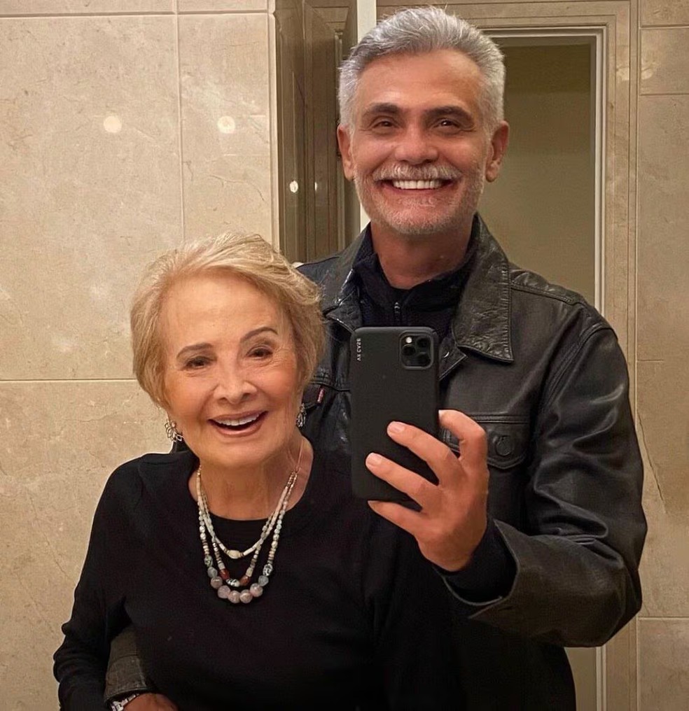 Tarcísio Filho estava com Glória Menezes no momento da morte
