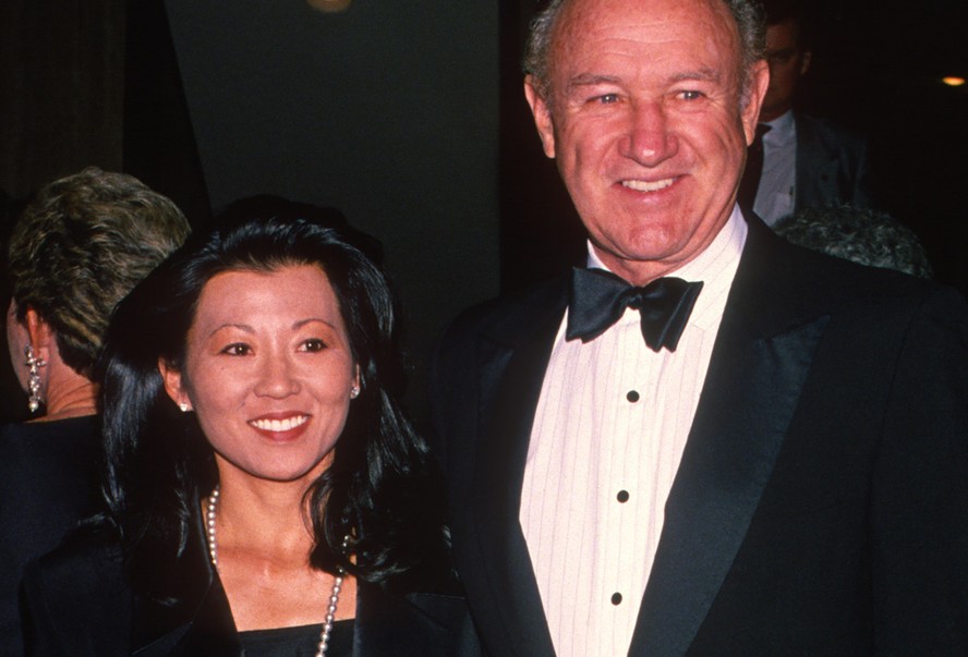 Gene Hackman e esposa pianista