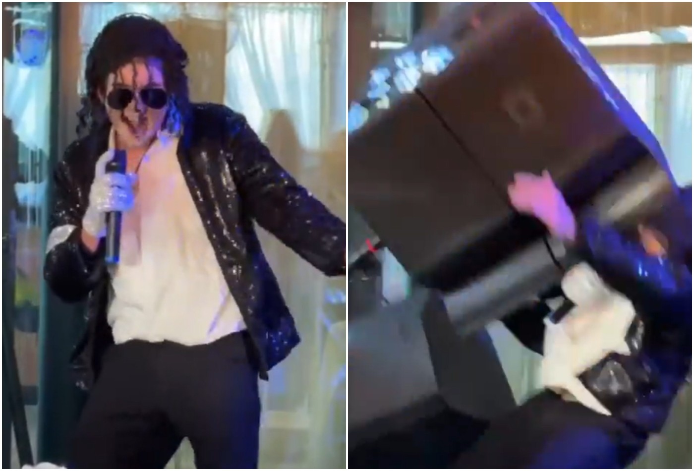 Cover de Michael Jackson sofre acidente em show e choca a web: 'Quase morre'; vídeo