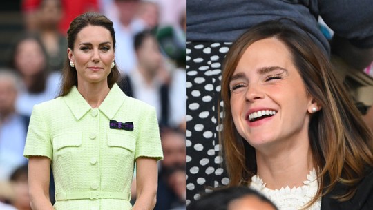 Kate Middleton, Emma Watson e mais famosos prestigiam final de Wimbledon
